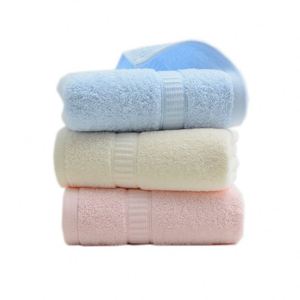 Wholesale Grace Luxury Satin Pure Cotton <b>Large</b> Face Adult Soft Quick-Dry Bath <b>Towel</b> - Product Image 2