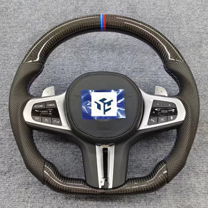 Volant en fibre de carbone pour <span class=keywords><strong>BMW</strong></span> Série 3 G30 G20 425i 430i M440i 530i 525i M550i 540i <span class=keywords><strong>530d</strong></span> 523d - Product Image 6