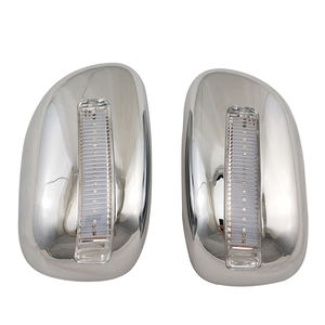 Senbolia ABS Plastic Chrome Door Mirror Cover With Led 2001-2004 for Toyota Corolla Rearview Mirror Cover <strong>Car</strong> <strong>Accessories</strong> - Product Image 1