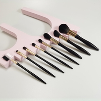 Pinceau de maquillage de marque privée poudre fard à joues poudre correcteur ombre à paupières outil de maquillage pour cheveux en nylon doux
