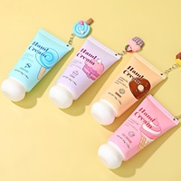 Tube de crème pour les mains portable personnalisé EZHEN avec trou de suspension, en plastique recyclable, compatible avec des bouchons spéciaux
