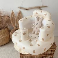 Chaise bébé gonflable portable en PVC personnalisée moderne pour s'asseoir