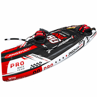 Planche de surf à moteur EFI, 110 cm³, 62 km/h, 2 temps, en fibre de carbone T1000, démarrage électrique, hélice en titane