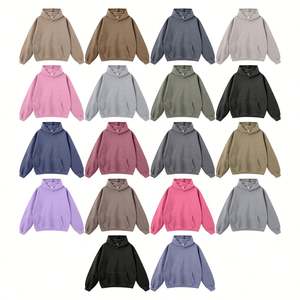 Sweat à capuche 3D en relief avec logos personnalisés, 420 g/m², effet vieilli, coupe oversize, poids lourd, délavé à l'acide - Product Image 1