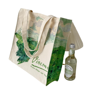 Sac de shopping personnalisé professionnel, sac fourre-tout réutilisable en toile de coton - Product Image 4