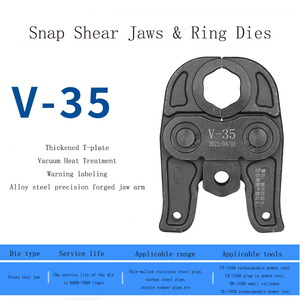 V15-35 accessorio utensile idraulico per crimpatura acciaio inox PEX <span class=keywords><strong>rame</strong></span> <span class=keywords><strong>tubi</strong></span> muore utensile - Product Image 6