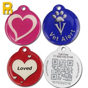 Thẻ Chó Số Id Độc Đáo Logo Tùy Chỉnh Thẻ Mã <span class=keywords><strong>Qr</strong></span> Cho Thú Cưng Thẻ Thú Cưng Giá Rẻ - Product Image 6