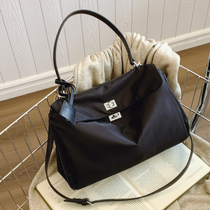 Bolso Tote de Hombro para Mujer, Personalizado, Minimalista, Metálico, Impermeable, de Gran Capacidad - Product Image 1
