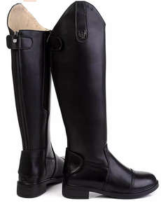 Nuovi <span class=keywords><strong>Stivali</strong></span> <span class=keywords><strong>da</strong></span> <span class=keywords><strong>Equitazione</strong></span> <span class=keywords><strong>da</strong></span> Donna <span class=keywords><strong>in</strong></span> Pelle Attrezzatura Equestre per Corse e Allenamento Ferri di Cavallo e Scarpe per Cavalli - Product Image 6