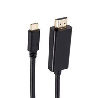 Cable USB-C a HDMI de 18m, 4K 30Hz, con Núcleo de Cobre, Macho a Macho, Fabricación OEM/ODM