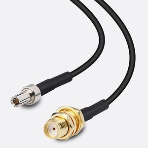 TS9 Nam để SMA Nữ adapter RG174 RF đồng trục Pigtail Jumper cáp mở rộng cho 4G di động dữ liệu di động hotspot Wifi Booster - Product Image 4