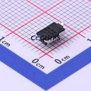 TS-1092S-B3D2-G Tactile Switch SMD Switch Single Pole Single Throw Rectangle Button 2.5N Vertical Mount - Product Image 2