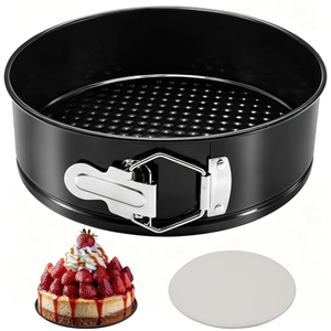 Molde para Pastel de Acero al Carbono Antiadherente, Apto para Lavavajillas, Libre de BPA, con Logotipo Personalizado OEM ODM, Precio de Fábrica, para Utensilios de Cocina de Marca - Product Image 1