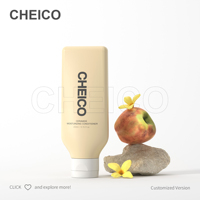 Botella de Plástico PE para Envasado de Cosméticos, Material de Embalaje para Protector Solar y Limpiador, Serie de Productos para el Cuidado de la Piel OEM