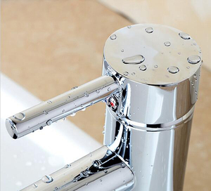 Rubinetto Moderno MONOCOMANDO in Ottone <span class=keywords><strong>con</strong></span> Cartuccia in Ceramica, Installazione a Foro Singolo, <span class=keywords><strong>Sensore</strong></span> Touch per Bagno - Product Image 5