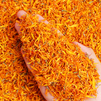 Kelopak Bunga Calendula Kering Alami, Kelopak Bunga Marigold Murni untuk Konfeti Pernikahan, Campuran Teh & Dekorasi Kerajinan