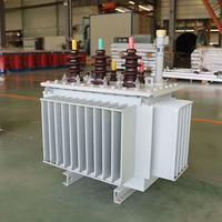 Transformateur de puissance immergé dans l'huile, série S11 S13 S20 S22, trois phases, 60 Hz, haute efficacité, économie d'énergie, durable, pour distribution électrique