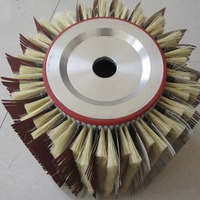 Rouleau de brosse cylindrique en sisal industriel pour le ponçage, le polissage et le nettoyage du bois, du MDF et des meubles