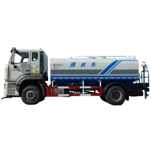 14000 리터 물 스프레이 트럭 Shacman 광산 노즐 도로 표면 플래시 원예 건설 먼지 뿌리는 급수 트럭