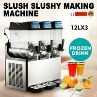 36L 3 Tank Commercial Frozen Drink Cheap Machine Ice Slush Machine à vendre