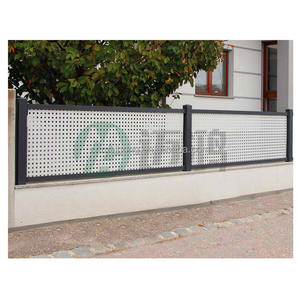 Pannelli Decorativi in Acciaio Inox Tagliati al <span class=keywords><strong>Laser</strong></span> per Ringhiere in Metallo CNC, Recinzioni in Alluminio Perforato per Balconi e Scale - Product Image 3