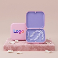 Étui de rangement portable et écologique pour appareil orthodontique dentaire personnalisé – Populaire