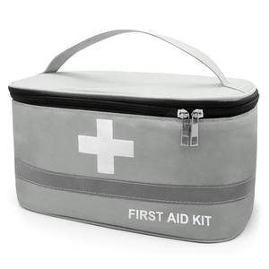 Organizador de Medicamentos de Emergencia para el Hogar, Viajes y Exteriores, Bolsa Organizadora de Emergencia Delgada y Ligera, Estuche de Almacenamiento de Primeros Auxilios - Product Image 1