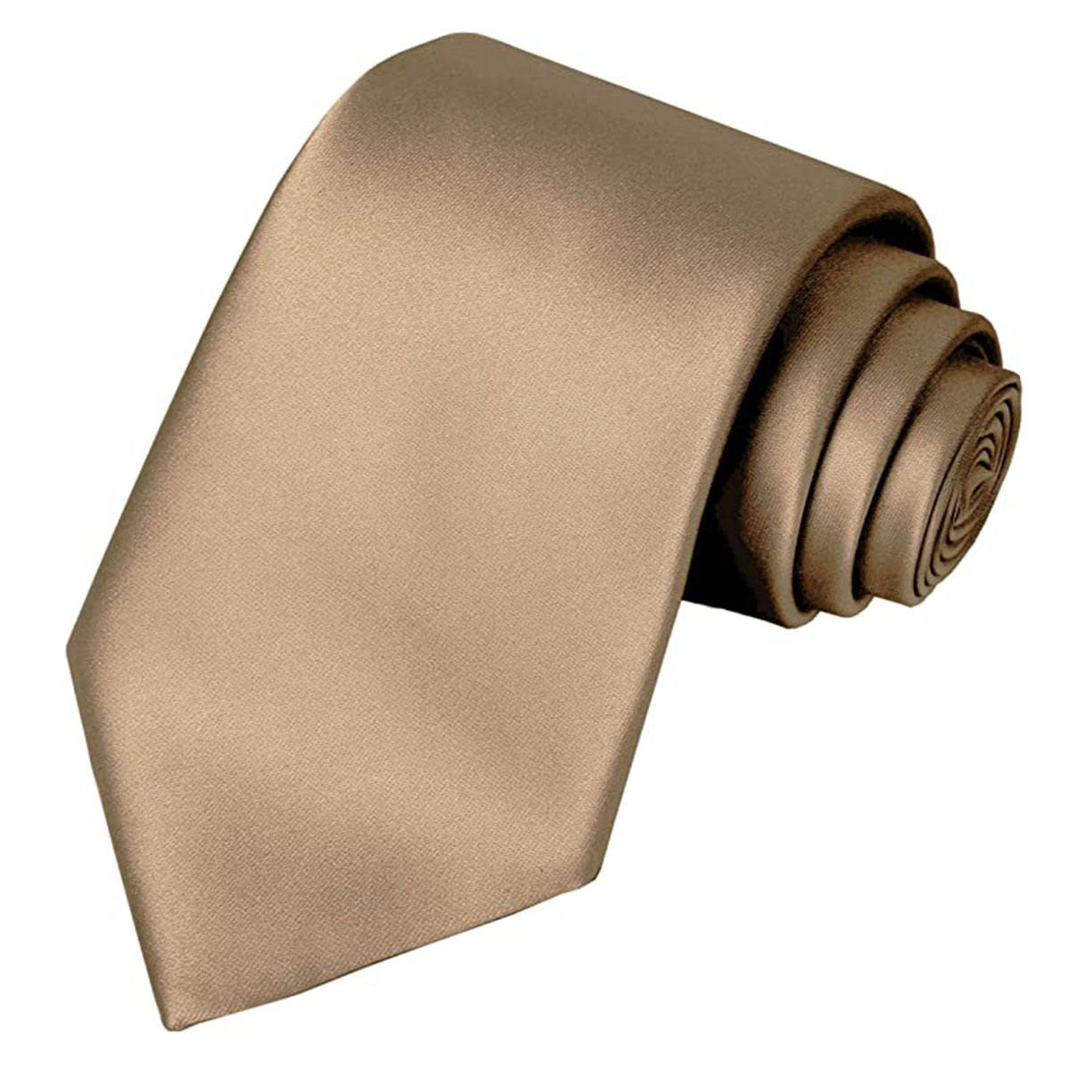 定制男士纯色涤纶编织提花缎面超细纤维纺织超长领带纯色领结