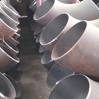 Coude en acier au carbone A234 WPB sans soudure à rayon long ASME B16.9 de 1/2 à 24 pouces DN15 à DN600 Sch40 Classe 150