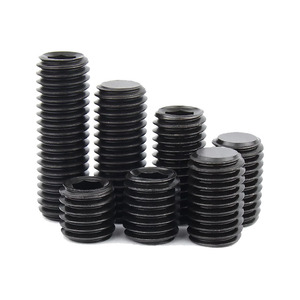 Hex Socket Head Cap Screw M3 M4 M5 M6 12.9 Grade Metric Standard Thread Flat End Set Screw For Construction Industry - Product Image 1