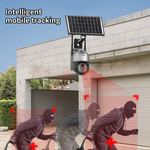 Q61A 4G telecamera solare supporto umanoide rilevamento allarme acustico e visivo/intelligente tracciamento mobile/audio bidirezionale - Product Image 5