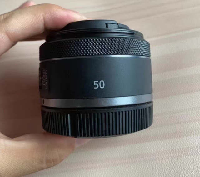 Original Camera Lens 90% New R/F Mount Lens 50mm F1.8 STM Standard Fixed Lens Full Frame Camera Lens