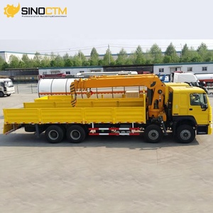 Howo Sinotruk 12-Wheeler 16 <strong>Ton</strong> Mobile <strong>Crane</strong> <strong>100</strong>% Brand-new 18m Max <strong>Lifting</strong> Height Knuckle Telescopic Boom Engine Pump for - Product Image 4