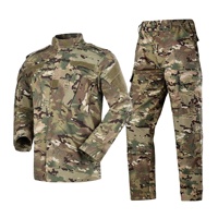 Combinaison tactique de camouflage de style américain de deuxième génération ACU, unisexe, manches longues, résistante à l'usure, anti-rayures, respirante