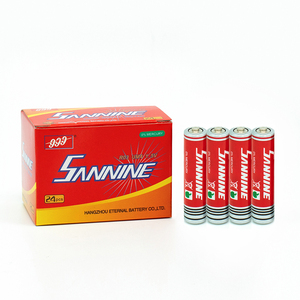 R03 углеродная цинковая сухая ячейка хорошего качества, размер AAA 1,5 В, сухая батарея UM4 - Product Image 1