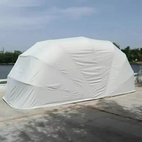 Auvent pliable automatique rétractable en acier inoxydable Amas, tissu Oxford 600D, abri de voiture, tente de voiture, garage extérieur