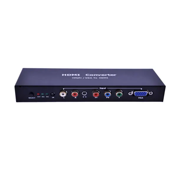 Sfx vga/component video auf hdmi mit audio interface converter box full hd 1080p