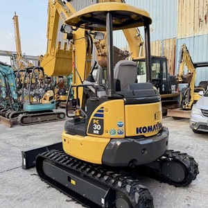 Mini-excavatrice Komatsu PC30MR d'occasion importée, garantie d'entretien moteur multifonctionnel, support transfrontalier, pompe de boîte de vitesses - Product Image 1