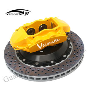 Kit de freno de coche de modificación GT4 Kit de pinza de freno de rueda trasera de <span class=keywords><strong>cuatro</strong></span> pistones 355 380 400mm para Audi A4 A5 A6 A7 A8 Q5 Q6 Q7 BMW F10 - Product Image 2