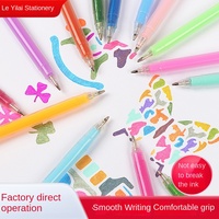 Lot de 60 stylos gel en plastique 0,8 mm à paillettes, couleurs fixes, vente en gros, promotionnels, pour peinture, modèle transfrontalier très demandé