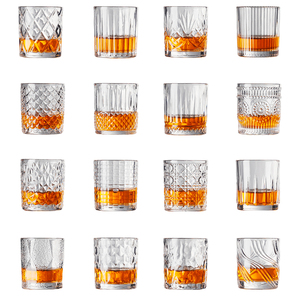 Gelas minum kaca kristal bening, Tumbler kaca untuk rumah Hotel restoran pernikahan untuk anggur Cognac 100ml 200ml 300ml - Product Image 2