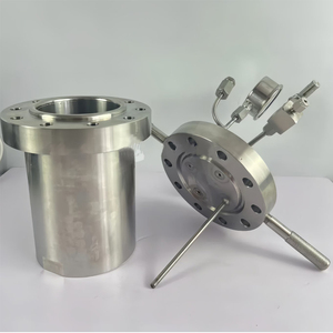 เครื่องปฏิกรณ์ในห้องปฏิบัติการแบบฝาปิดชนิด Flange พร้อมระบบควบคุม PLC หมักด้วยแม่เหล็กแบบอัตโนมัติ สำหรับการสังเคราะห์ด้วยความร้อนและแรงดันสูง ขนาด 25 มล.-1000 มล. รุ่น Ma 25 มล.-1000 มล. แบบ Autoclave - Product Image 3