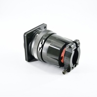 Connecteur d'aviation à 4 cœurs étanche IP67 en cuivre MS3106E-32-17P pour utilisation aérospatiale, 3000V 80A nominal