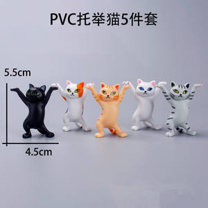 Divertido soporte para bolígrafo de gato, soporte para auriculares de gato, decoración del hogar, soporte para lápiz de gatito de baile encantador, regalo encantador - Product Image 3