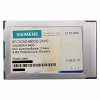 6FC5250-6BX30-2AH0 6FC52506BX302AH0 Software de Sistema Nuc para PLC