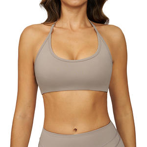 Soutien-gorge de sport sans couture Disko Sport, col halter, dos nu, pour femmes, pour le fitness et la course à pied, 3109 - Product Image 5