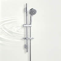 Colonne de douche multifonctionnelle réglable en acier inoxydable de style moderne, de premier ordre