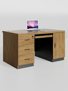 Bureau d'ordinateur de <span class=keywords><strong>style</strong></span> minimaliste avec tiroirs, bureau en bois, table d'écriture, ensemble de bureau, table de bureau avec tiroirs, vente en gros d'usine - Product Image 2