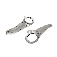 Pièces de support en aluminium usinées sur mesure par CNC pour composants de moto et de vélo