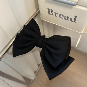 Fermaglio per Capelli a Tre Strati in Raso di Alta Qualità Stile Coreano, Elegante Fiocco Retrò in Tinta Unita con Tecnica Seiko - Product Image 6